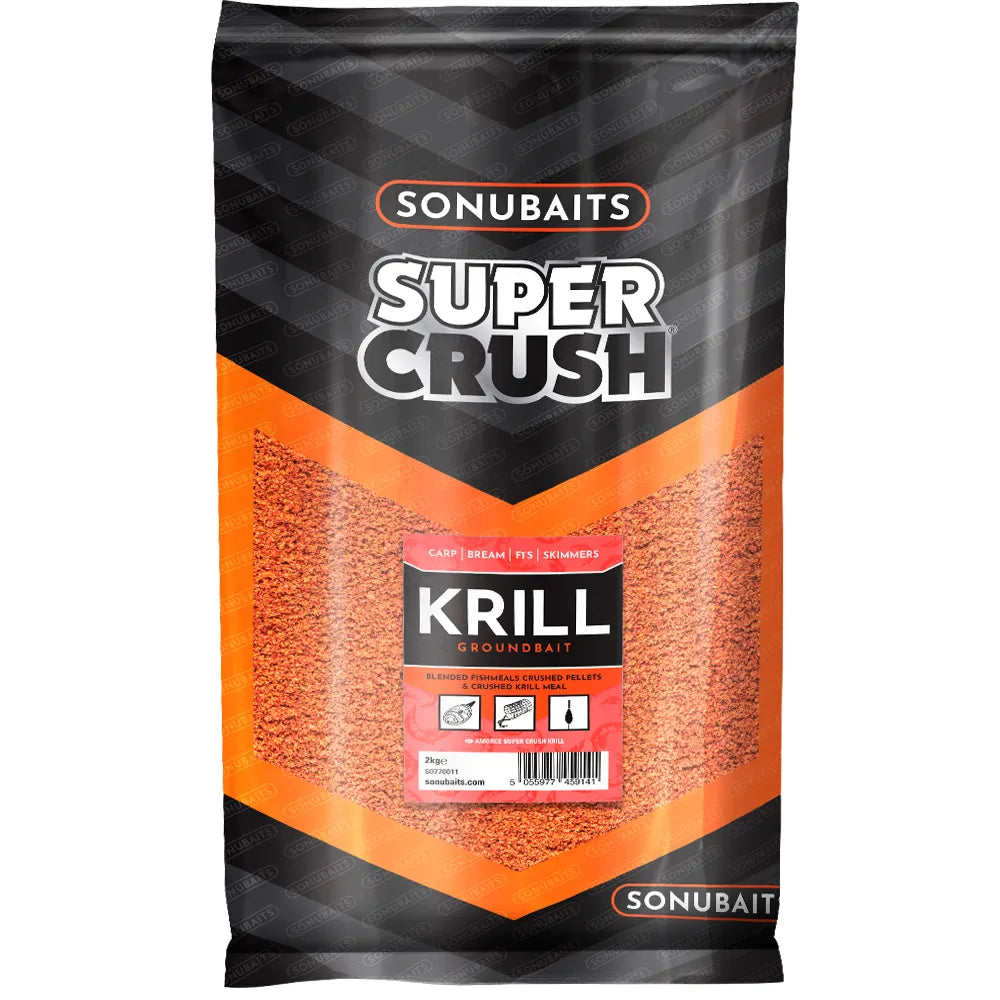 Groundbait SONUBAITS Super Crush Krill - 2kg