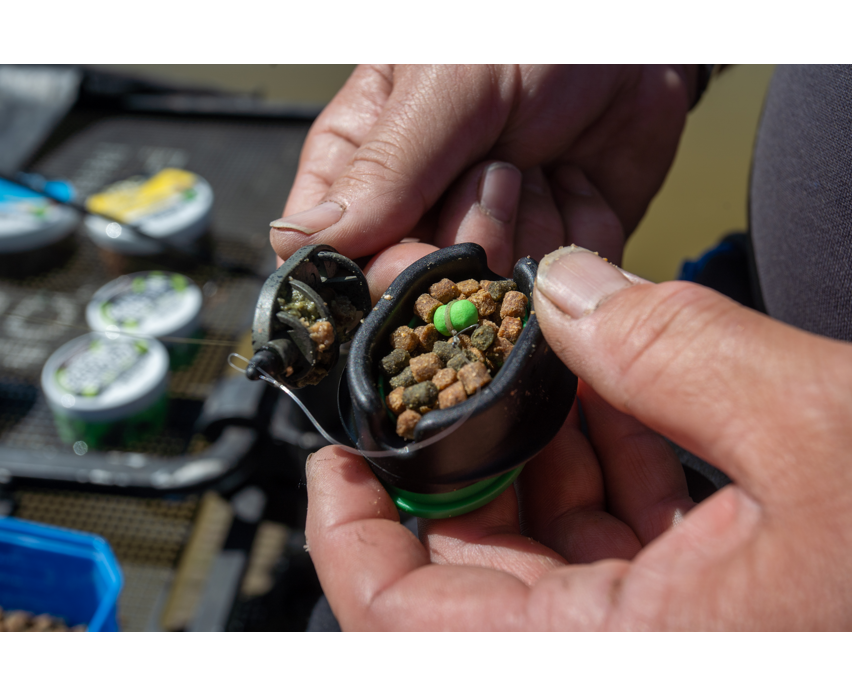 Пелети SONUBAITS Marine Green Stiki Method Pellets - 650g