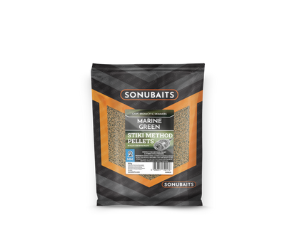 Пелети SONUBAITS Marine Green Stiki Method Pellets - 650g
