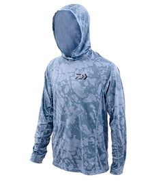Суичър за защита от слънцe DAIWA D-VEC SUN HOODIE BLUE - Model 2026