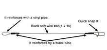 Лидер OWNER TF-W4 Black Wire leader 2 -10/20cm