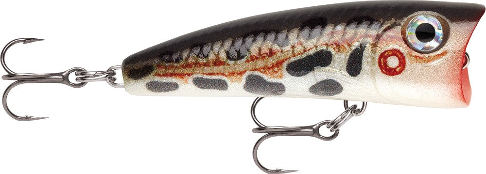 Воблер Rapala Ultra Light Pop - 4cm/3gr Floating с тройни куки, идеален за риболов на хищници.
