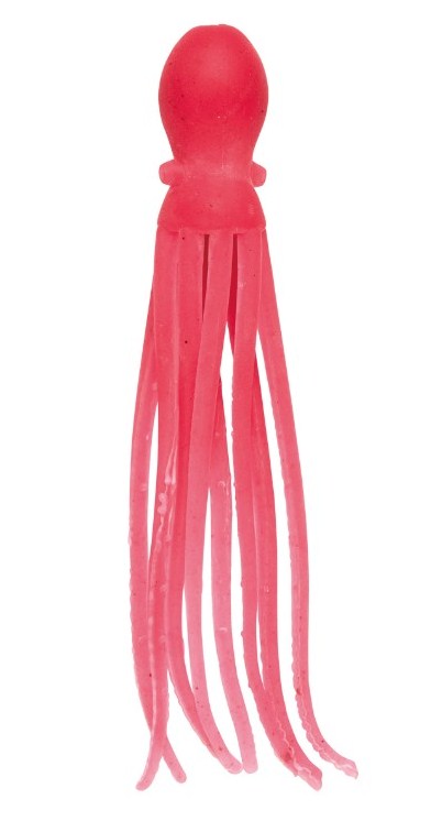 Силиконови октоподчета NIKKO Octopus 1.5''(3.8cm) в UV PINK цвят, идеални за риболовни тактики.
