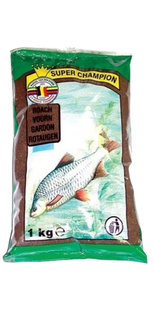 Nadă VDE Super Champion Roach 1kg - Black/White