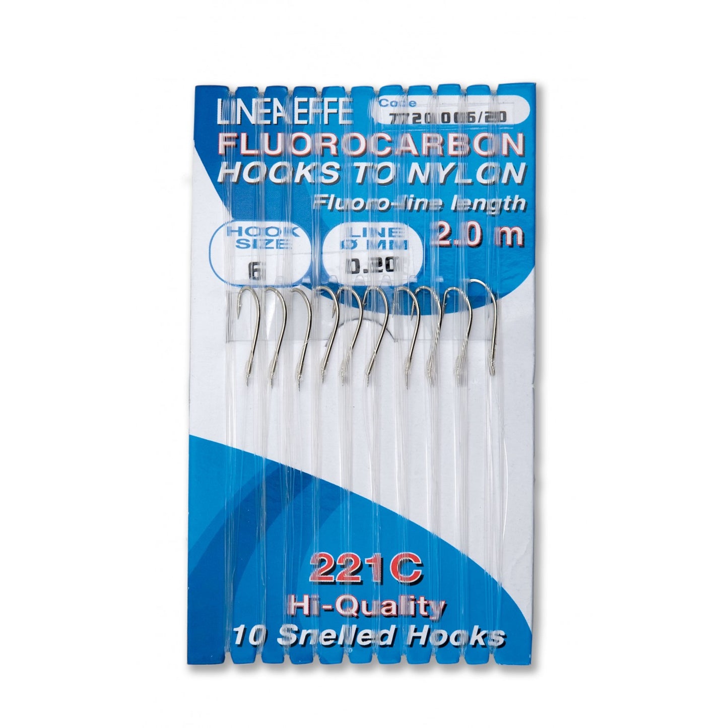 LINEAEFFE HOOKS 221 C FLUORO RIG