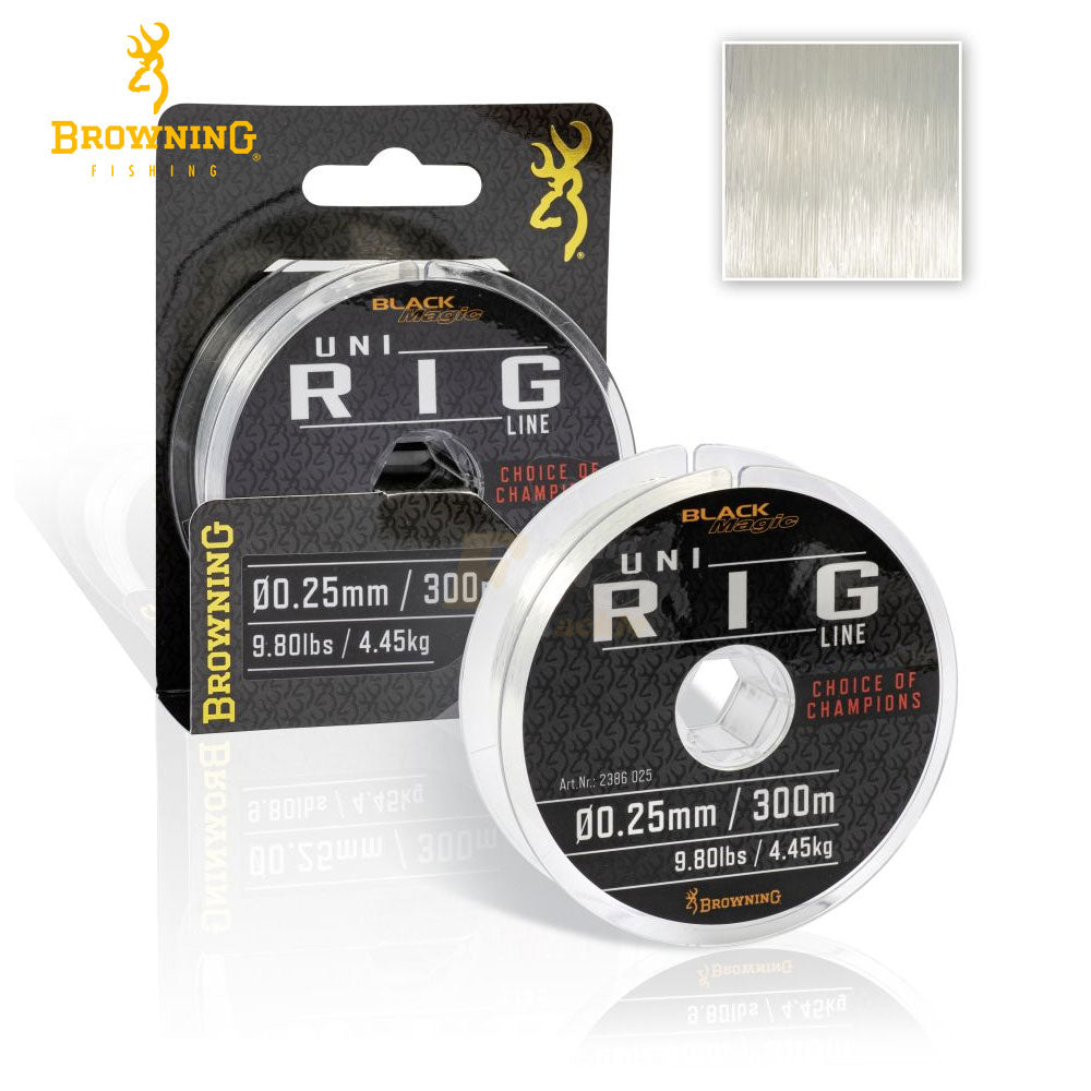 Μονόκλωνη πετονιά BROWNING Black Magic Uni Rig Line - 300m Ø 0.14mm/1.50kg