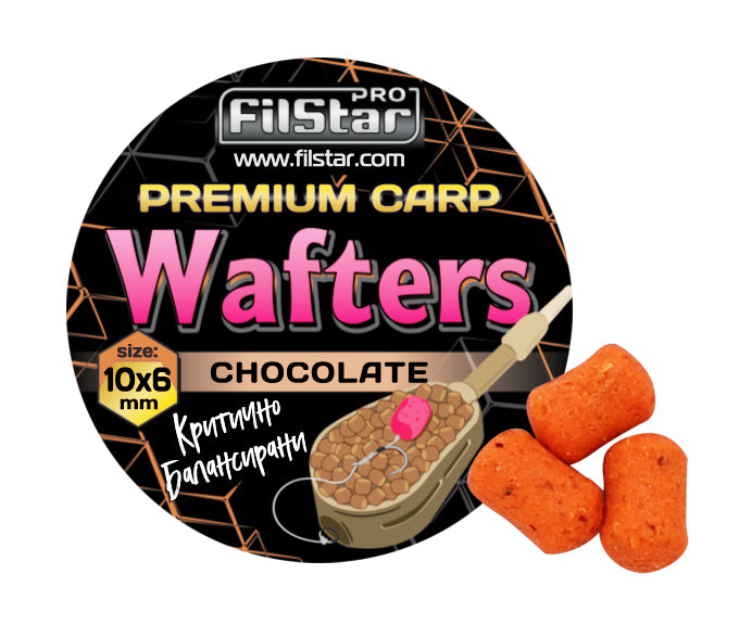 Dumbell-uri echilibrate FilStar Wafters Premium Carp - 10x6mm / 30g - arome diverse