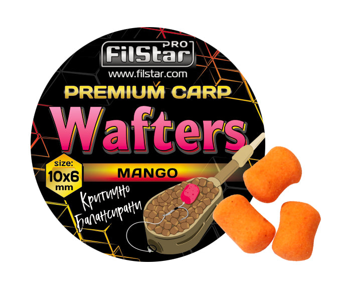 Dumbell-uri echilibrate FilStar Wafters Premium Carp - 10x6mm / 30g - arome diverse