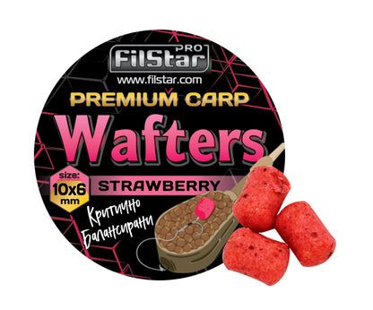 Dumbell-uri echilibrate FilStar Wafters Premium Carp - 10x6mm / 30g - arome diverse