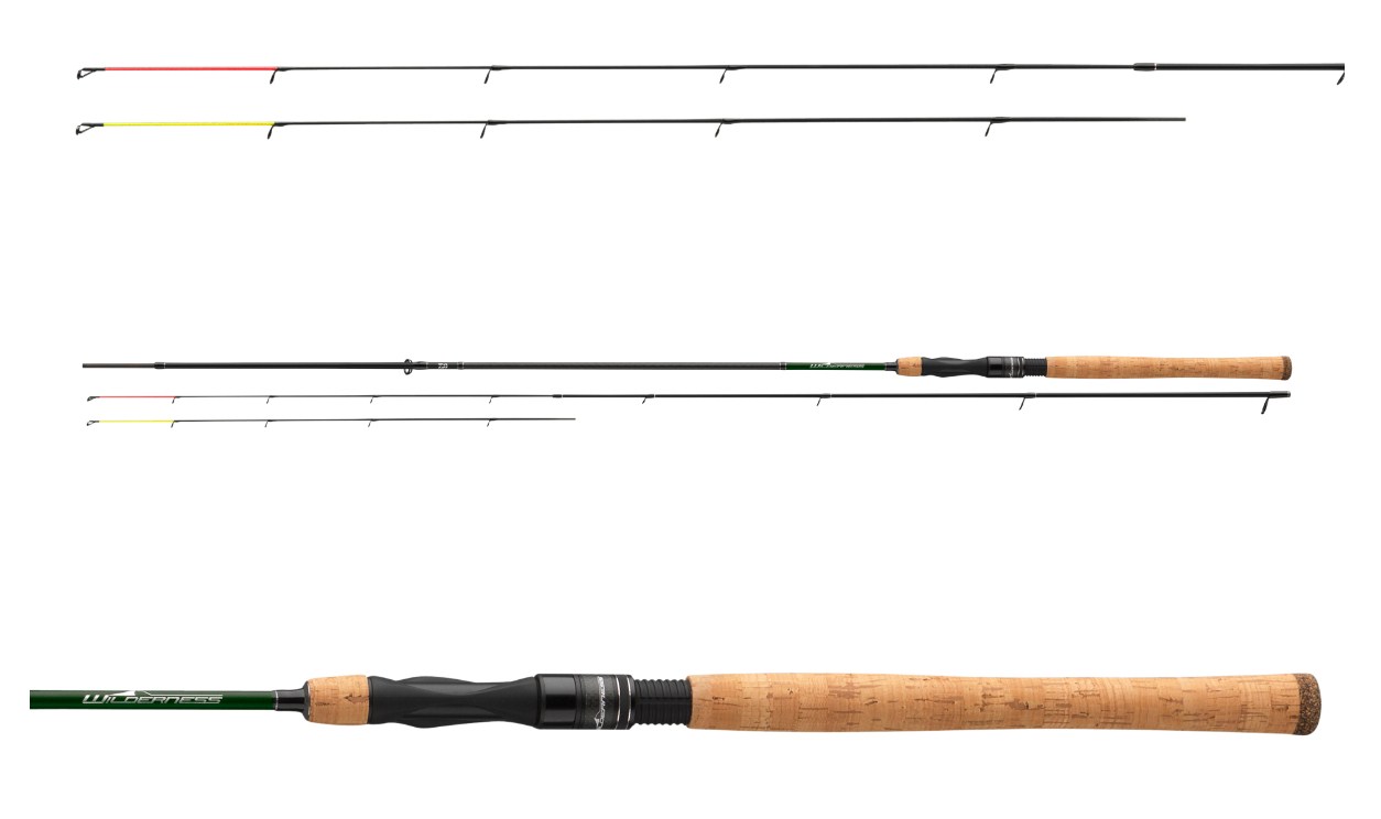 Spinning rods DAIWA WILDERNESS COREGONE Sensi-Tip SPIN