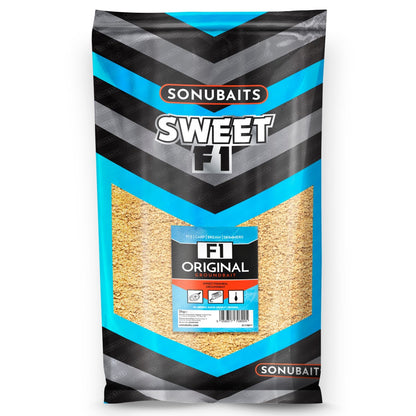 Захранка SONUBAITS F1 Original Sweet Groundbait - 2kg