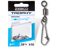 Вирбел с карабинка ZEBCO Trophy Rolling Swivel