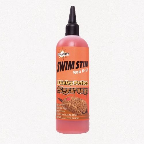 Сладка добавка за слепване на пелети Dynamite baits swim stim  - RED KRILL, 300 ml