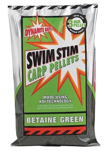 Пелети - Dynamite Baits - Swim Stim - Betaine Green