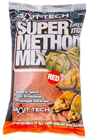 BAIT-TECH Super Method Mix Red 1kg