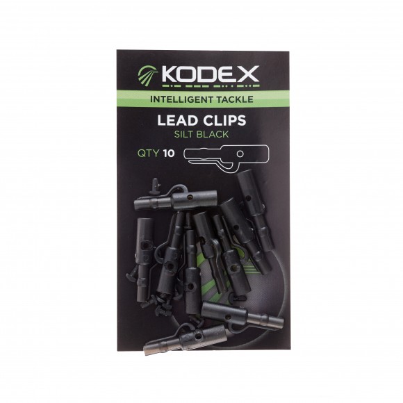 Клипс за олово Kodex Safety Lead Clips - Silt Black