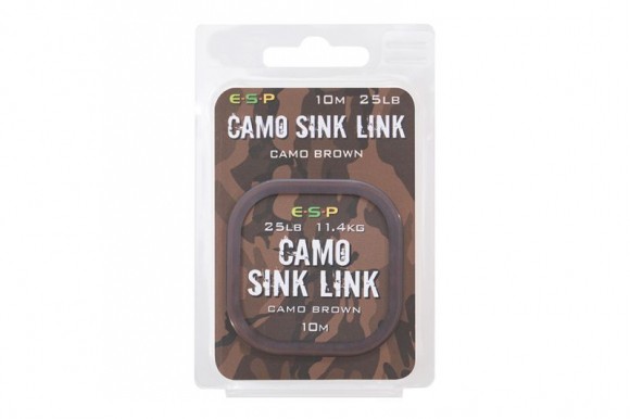Шарански повод - ESP CAMO SINK LINK - 10m/25lb