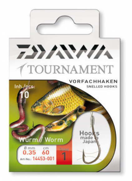 Вързани куки - Daiwa Tournament Worm Hooks