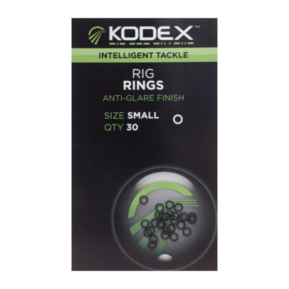 Микро халки за монтажи KODEX RIG RINGS - 30 бр в опаковка
