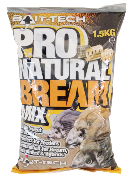 Захранка BAIT-TECH PRO NATURAL BREAM - 1.5kg