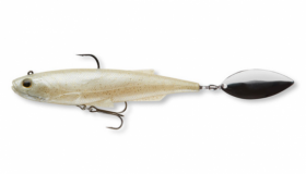 Soft plastic lure with spinner blade Daiwa SPINTAIL SHAD