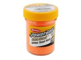 Паста Berkley Power Bait -  Fluo Orange - Natural