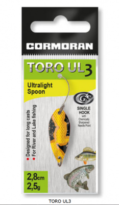 Микро клатушка Cormoran Toro UL3 - 2.8см/2.5гр