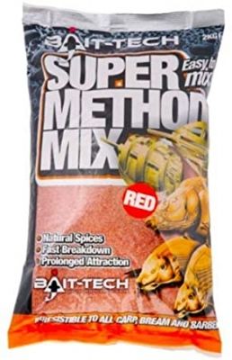 BAIT-TECH Super Method Mix Red 1kg