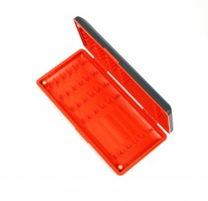 Кутия за поводи Daiwa N'ZON -  15см, червено / черно