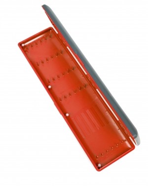 Кутия за поводи Daiwa N'ZON -  30см червен/черeн