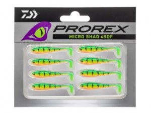 Силиконова примамка DAIWA PROREX MICRO SHAD - 4.5 см / 8 бр в опаковка