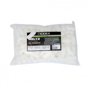 PVA Пяна - KODEX Meltz Foam Rig-Nuggets - White (50g bag)