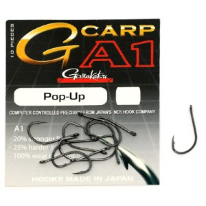 Куки за Carp Fishing GAMAKATSU G-CARP A1 POP-UP No 4 - 10 бр в опаковка