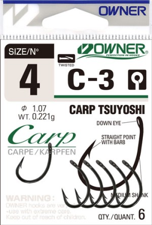 Куки OWNER CARP TSUYOSHI C-3