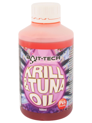Течен ароматизатор BAIT-TECH Krill & Tuna Oil - 500ml