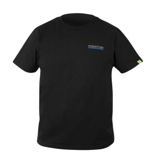 Тениска PRESTON Black T-Shirt - черен цвят