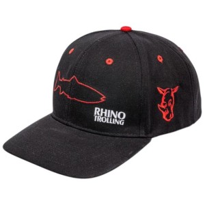 RHINO Trolling Cap - Black / Red