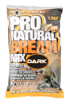 GROUNDBAIT - BAIT-TECH - PRO NATURAL - BREAM DARK - 1.5kg