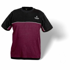 Тениска BROWNING T-SHIRT BLACK/BURGUNDY