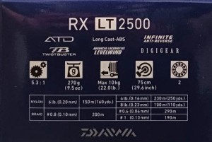 Макара с преден аванс Daiwa '20 RX LT