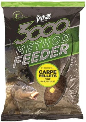 SENSAS Groundbait 3000 Method Fishmeal - 1kg
