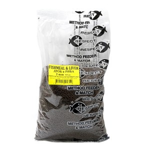 RESPECT Pellets Fishmeal & Liver - 2/4/6/8mm / 900gr