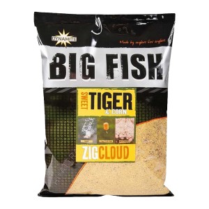 Захранка Dynamite Baits BIG FISH - Sweet Tiger & Corn Zig Cloud - 1.8kg